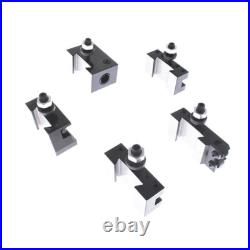 NEW AXA 250-100 Piston Quick Change Tool Post Holder Set For Lathe 6 12 6PCS NEW AXA 250-100 Piston Quick Change Tool Post Holder Set For Lathe 6 12 6PCS