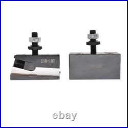 NEW AXA 250-100 Piston Quick Change Tool Post Holder Set For Lathe 6 12 6PCS NEW AXA 250-100 Piston Quick Change Tool Post Holder Set For Lathe 6 12 6PCS
