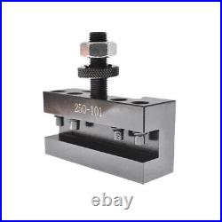 NEW AXA 250-100 Piston Quick Change Tool Post Holder Set For Lathe 6 12 6PCS NEW AXA 250-100 Piston Quick Change Tool Post Holder Set For Lathe 6 12 6PCS