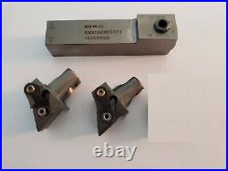NEW Kennametal. 750 Shank Quick Change Tool Holder + 2 Heads 55° DNxx Inserts NEW Kennametal. 750 Shank Quick Change Tool Holder + 2 Heads 55° DNxx Inserts
