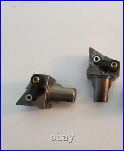 NEW Kennametal. 750 Shank Quick Change Tool Holder + 2 Heads 55° DNxx Inserts NEW Kennametal. 750 Shank Quick Change Tool Holder + 2 Heads 55° DNxx Inserts