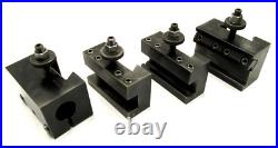 NICE! DORIAN SD35CXA QUICK CHANGE LATHE TOOL POST + 4 HOLDERS 14 to 17 SWING