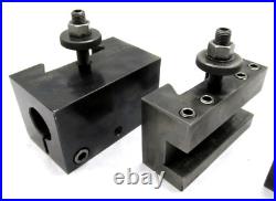 NICE! DORIAN SD35CXA QUICK CHANGE LATHE TOOL POST + 4 HOLDERS 14 to 17 SWING