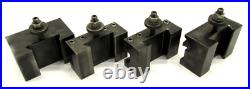 NICE! DORIAN SD35CXA QUICK CHANGE LATHE TOOL POST + 4 HOLDERS 14 to 17 SWING