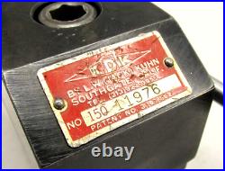 NICE! KDK-150 SERIES QUICK CHANGE LATHE TOOL POST 15 to 18 SWING NICE! KDK-150 SERIES QUICK CHANGE LATHE TOOL POST 15 to 18 SWING