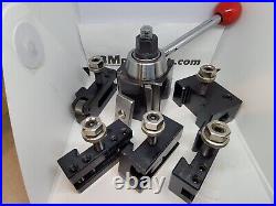 New Grizzly 10? Lathe AXA Wedge Type Quick Change Tool Post Set New Grizzly 10? Lathe AXA Wedge Type Quick Change Tool Post Set