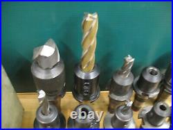 Nmtb40 Quick Change Tool Holder Lot 20pcs Endmill Holders Tg-100 Collet Chucks Nmtb40 Quick Change Tool Holder Lot 20pcs Endmill Holders Tg-100 Collet Chucks