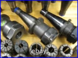 Nmtb40 Quick Change Tool Holder Lot 20pcs Endmill Holders Tg-100 Collet Chucks Nmtb40 Quick Change Tool Holder Lot 20pcs Endmill Holders Tg-100 Collet Chucks