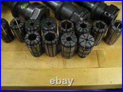 Nmtb40 Quick Change Tool Holder Lot 20pcs Endmill Holders Tg-100 Collet Chucks Nmtb40 Quick Change Tool Holder Lot 20pcs Endmill Holders Tg-100 Collet Chucks