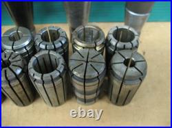 Nmtb40 Quick Change Tool Holders 4 Pcs Erickson, Parlec + 12 Tg-100 Collets