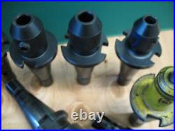 Nmtb40 Quick Change Tool Holders Lot 17pcs Endmill Holders Criterion Collets Nmtb40 Quick Change Tool Holders Lot 17pcs Endmill Holders Criterion Collets