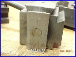 OLDER ALORIS AX QUICK CHANGE METAL LATHE TOOL POST With 11 AX AXA ALORIS HOLDERS
