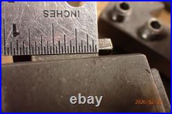 OLDER ALORIS AX QUICK CHANGE METAL LATHE TOOL POST With 11 AX AXA ALORIS HOLDERS