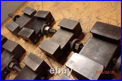 OLDER ALORIS AX QUICK CHANGE METAL LATHE TOOL POST With 11 AX AXA ALORIS HOLDERS