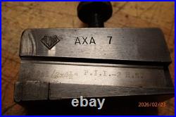 OLDER ALORIS AX QUICK CHANGE METAL LATHE TOOL POST With 11 AX AXA ALORIS HOLDERS