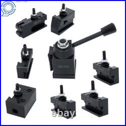 OXA 250-000 8Pcs Quick Change Tool Post Holder Set Mini Lathe Up to 8
