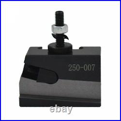 OXA 250-000 Quick Chang Wedge Type Tool Post Holder Set For Mini Lathe Up to 8
