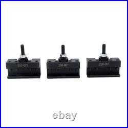 OXA 250-000 Quick Change Tool Post Holder Set Mini Lathe Up to 8 8Pc