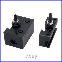 OXA 250-000 Quick Change Tool Post Holder Set Mini Lathe Up to 8 8Pc