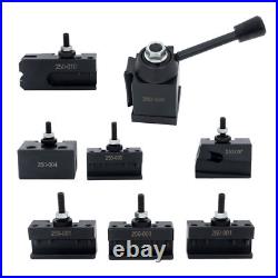 OXA 250-000 Quick Change Tool Post Holder Set Mini Lathe Up to 8 8Pcs