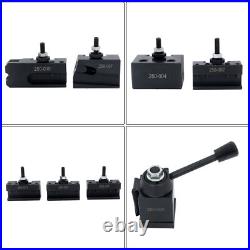 OXA 250-000 Quick Change Tool Post Holder Set Mini Lathe Up to 8 8Pcs