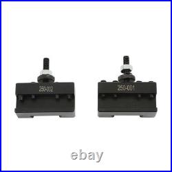 OXA 250-000 Wedge Type Quick Change Tool Post Set For Lathe Up 3PCS