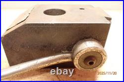 Older Kdk Small Metal Lathe Quick Change Tool Post Turret