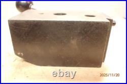 Older Kdk Small Metal Lathe Quick Change Tool Post Turret