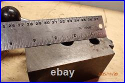 Older Kdk Small Metal Lathe Quick Change Tool Post Turret