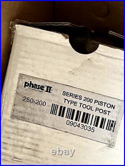PHASE II 10 to 15 Inch Lathe Swing Piston Type Quick Change Tool Post 250-200