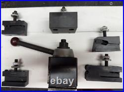 PHASE II 251-222 200 Wedge Type Quick Change Tool Post Set