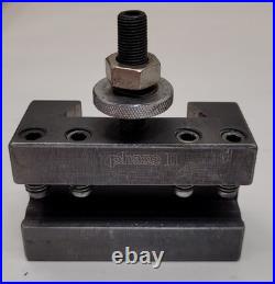 PHASE II Quick Change Tool Post 250-333 6 Piece Set with Holders