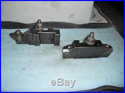 Pair of Aloris CA size Quick Change Tool Holders CA -16N and CA 22