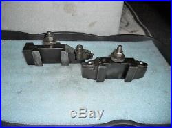 Pair of Aloris CA size Quick Change Tool Holders CA -16N and CA 22