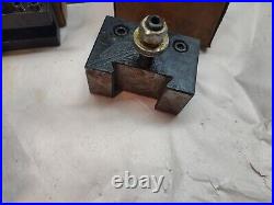 Phase 2 II Quick Change Tool Post Set 5 Holders Wedge Style 251-222 Aloris BXA Phase 2 II Quick Change Tool Post Set 5 Holders Wedge Style 251-222 Aloris BXA