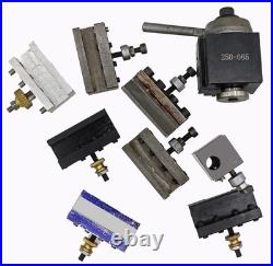 Phase II 250-065 Quick Change Tool Post and 8 Holders