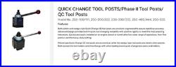 Phase II 250-100 Piston Type Style Quick Change Tool Post