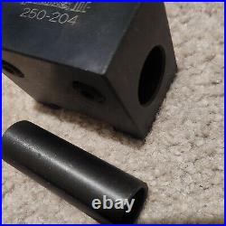 Phase II Lathe Quick Change Tool Post Holder #250-200 With 4 Tool Holders Phase II Lathe Quick Change Tool Post Holder #250-200 With 4 Tool Holders