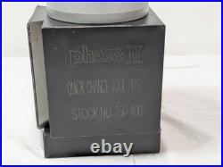 Phase II Piston Type Quick Change Tool Post 14 to 20 Lathe Swing 250-400