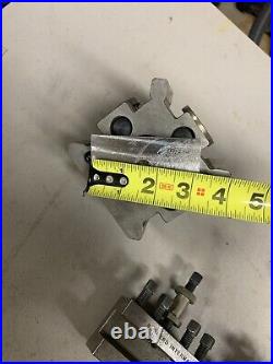 Pratt Burnerd Lathe Quick Change Tool Post Set A112D0000 Dicksons 4 Pcs Leblond