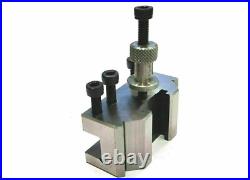 Premium Quick Change Tool Post Set for Lathe Hardened Ground 8Holders +blade