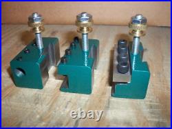 QUICK CHANGE TOOL POST MINI LATHE 7x10 12 14 STEEL! 4 PISTON