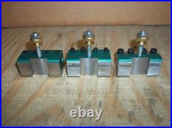 QUICK CHANGE TOOL POST MINI LATHE 7x10 12 14 STEEL! 4 PISTON