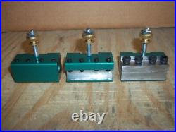 QUICK CHANGE TOOL POST MINI LATHE 7x10 12 14 STEEL! 4 PISTON