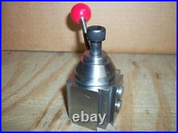 QUICK CHANGE TOOL POST MINI LATHE 7x10 12 14 STEEL! 4 PISTON + INDICATOR MOUNT