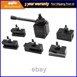 Quick Change BXA 250-222 Wedge Type Tool Post Holder Set For Swing Dia 10 15
