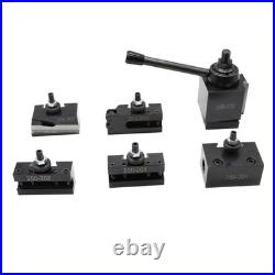 Quick Change BXA 250-222 Wedge Type Tool Post Holder Set For Swing Dia 10 15