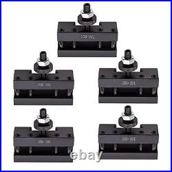 Quick Change Lathe Tool Post Holders Set of 5 for BXA Tool Posts