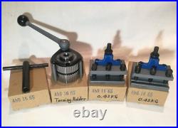 Quick Change Multifix Tool Post Ab & Turning Boring Parting Off Drilling Holders