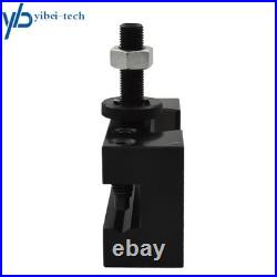 Quick Change Tool Post Boring Turning & Facing Holder Lathe 5Pcs CXA #2 250-302